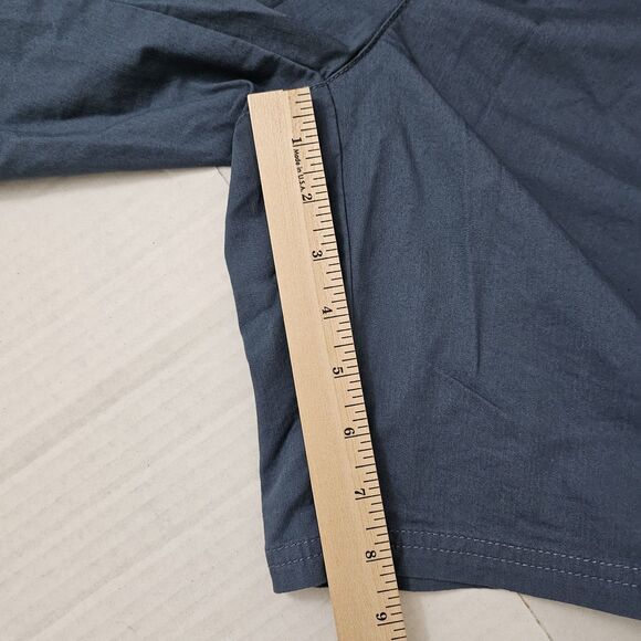 Pact Shorts Mens XL Blue Organic Cotton Twill inside Drawstring Elastic Waist‎ - Picture 11 of 11